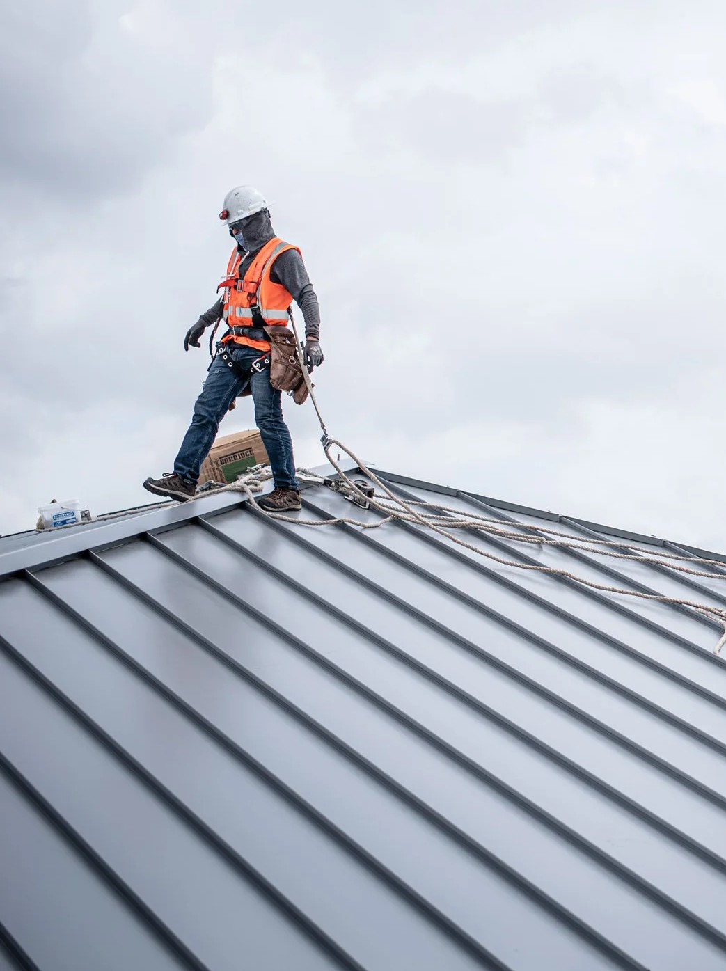 sheet metal roofs commercial